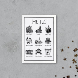 Metz ville carte