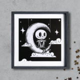 Horace en Skellington <br/> - print 20 x 20 - – Image 2