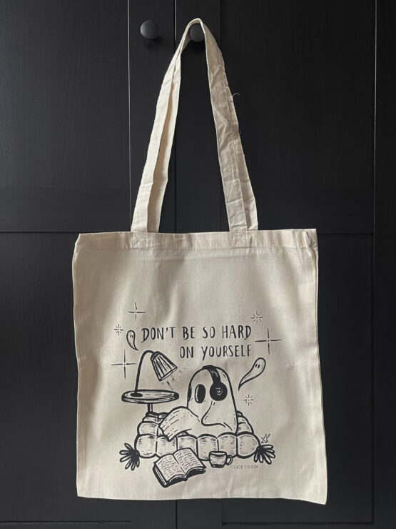 Don't be so hard on yourself</br> - tote-bag -