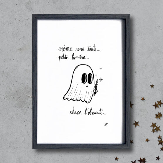 Même une toute petite lumière chasse l'obscurité<br/> - print - – Image 2