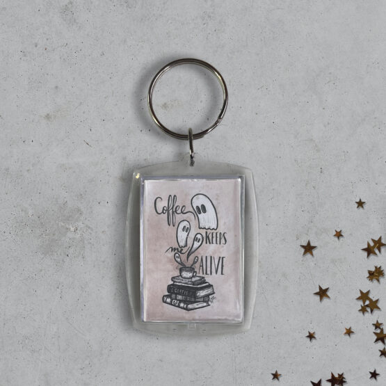 Coffee keeps me alive <br/> - porte-clef -
