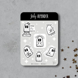 Daily reminder <br/> - Planche de stickers -